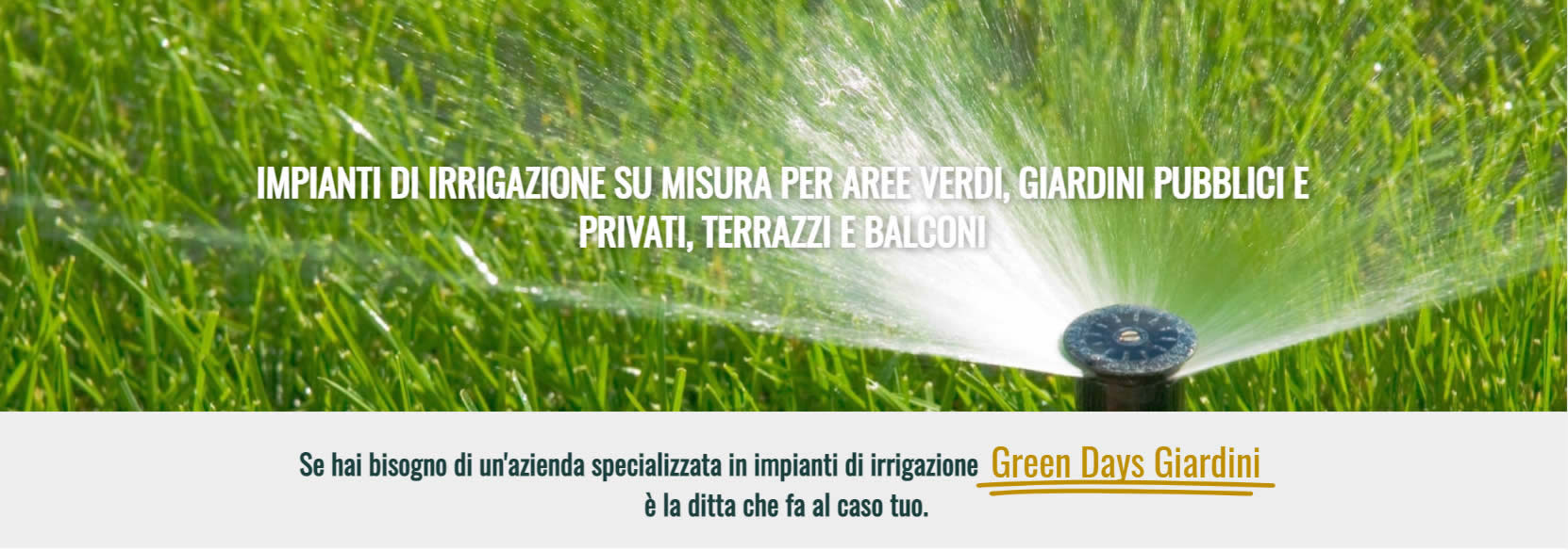 impianti d'irrigazione a Bolzano Novarese